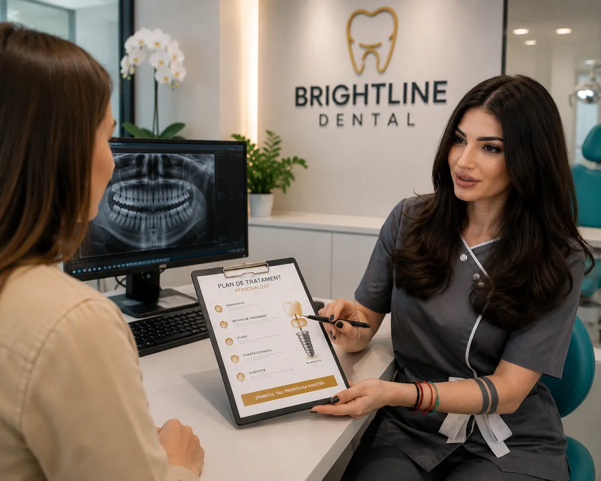 Planul de tratament la BRIGHTLINE Dental
